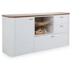 Sideboard SANSIBAR VISTRA (BHT 165x85x42 cm) - weiß - BHT 165x85x42 cm