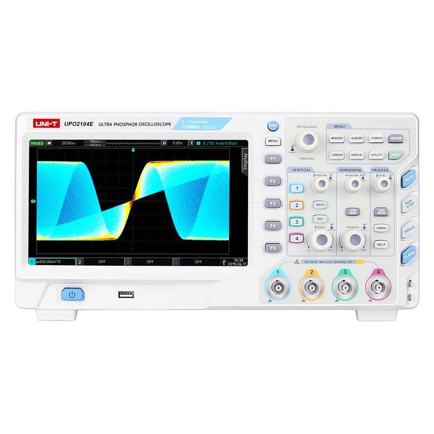 Uni-T Osziloskope UPO2104E - 100 MHz (Oszilloskop) (MIE0443)