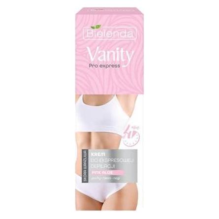 Bielenda Vanity Pro Express Hair Removal Cream For Sensitive Skin Pink Aloe 75Ml (1x, 75 ml) (37025538)