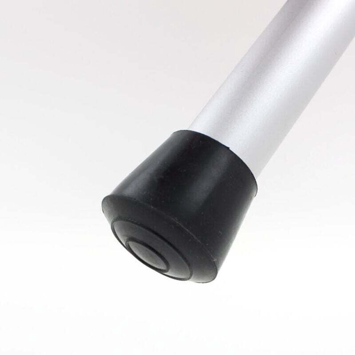 16 zwarte rubberen voetjes voor tafelpoten, stoelen en meubels, 16 mm