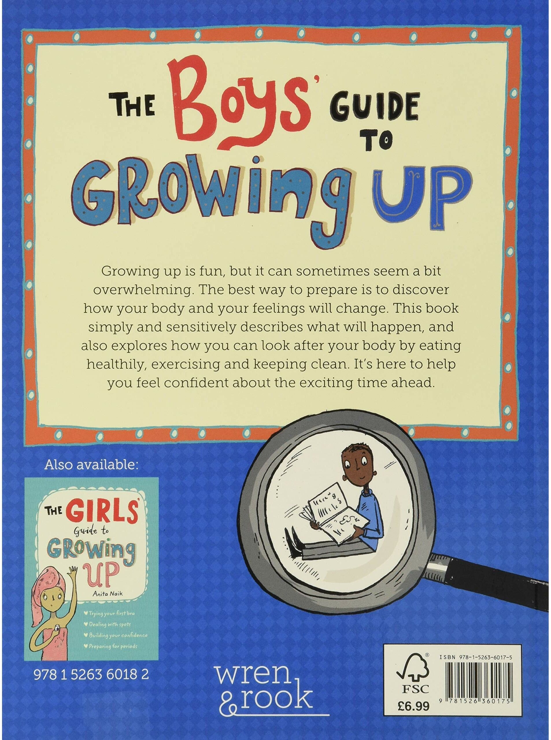 Hachette The Boys Guide to Growing Up by Sarah Horne   The Essential Growing Up Book for Boys Aged 9–14 - Puberty, Body Changes & Growing Confidence