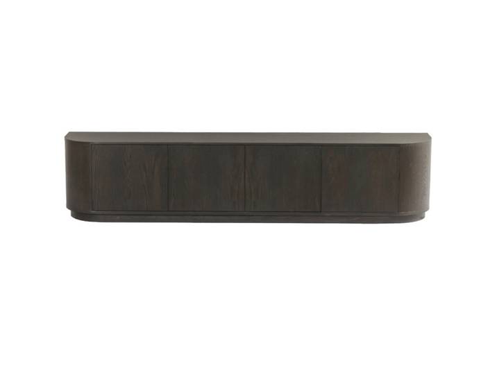 Meuble tv 220 cm chêne expresso