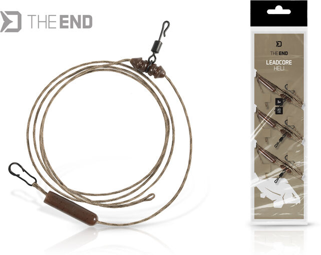 Montage Delphin THE END Leadcore HELI / 3 pcs 80cm 80cm