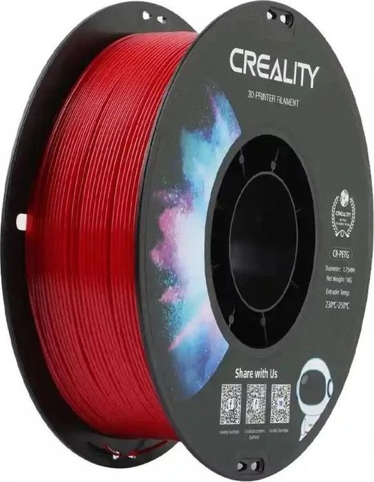 Creality 1.75mm PETG black neutral tray 1kg Rot