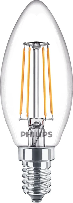 Philips LED classic 4,3-40 W, E14 2700K, 3-tlg, 3 Stk