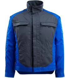 Arbeitsjacke "FULDA" Unique - XXL - schwarzblau/kornblau