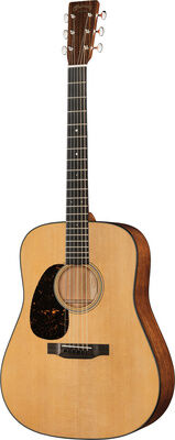 Martin Guitar D-18 Satin LH Naturel mat
