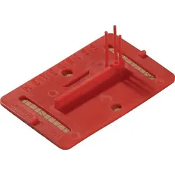 ROTHBUCHER SYSTEME Meterriss- und Achsplakette RS21 für L80xB50 mm 8 g - RS21rot