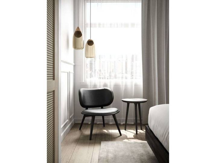 Liuku Pendelleuchte Ball Black/Transparent - Mater - Wohnzimmer - Glas