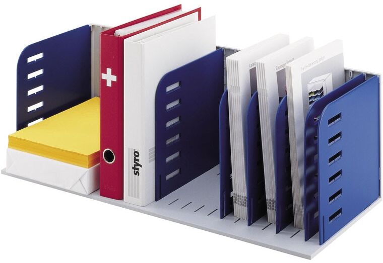 B2B Partner Sortiermodule, 8 Trennwände, blau