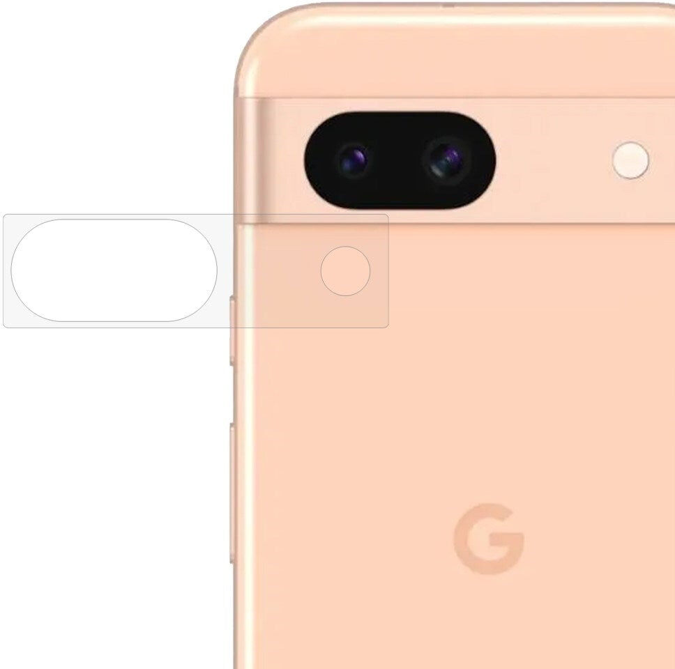 INCOVER Google Pixel 8a Kameralinse Glasbeskyttelse - Gennemsigtig