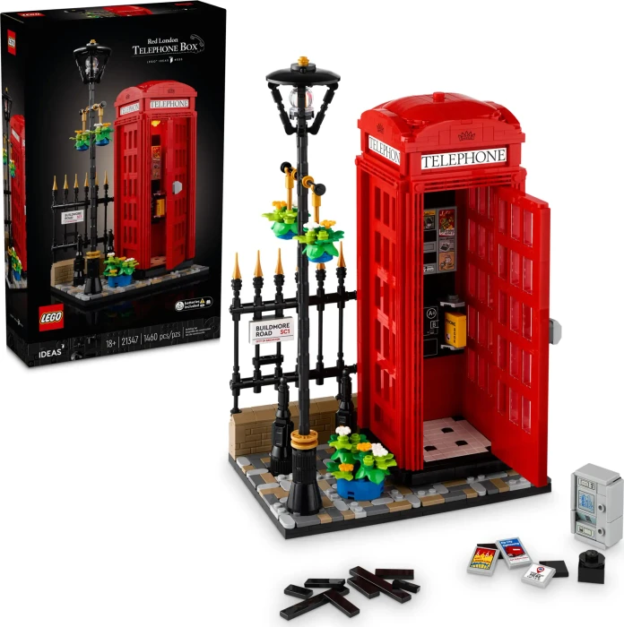 LEGO Ideas 21347 Rote Londoner Telefonzelle