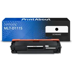 Toner kompatibel mit Samsung MLT-D111S (SU810A) - Schwarz