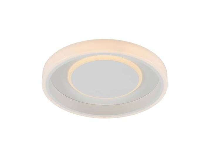 Lindby LED Plafonnier Wikani à intensité variable (Moderne) en Blanc Métal e. a. pour Salon & Salle manger (1 lampe\,à)\, Eclairage Lampe Luminaire Plafond Eclerage