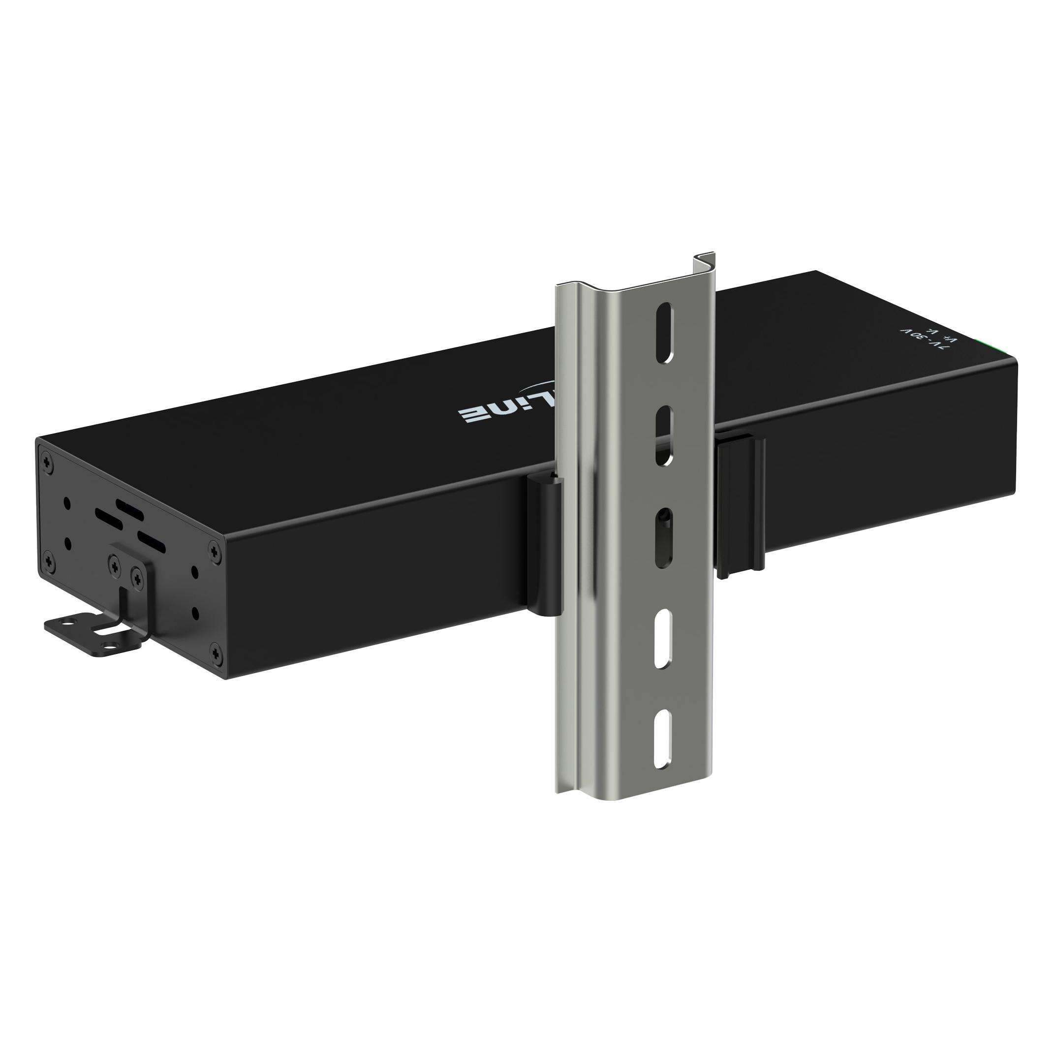 InLine USB 3.2 Gen.1 Industrie-Hub (USB-B, USB-C, 10 Ports) (35396F)