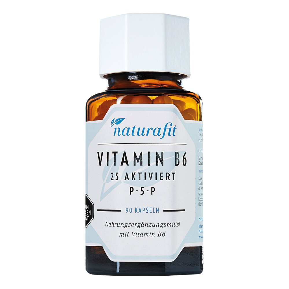 NaturaFit GmbH Naturafit Vitamin B6 25 aktiviert P-5-p Kapseln 13704866