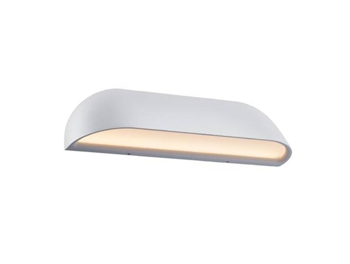 Nordlux Applique murale extérieur LED Front 26\, IP44\, Conçu pour une utilisation en extérieur et dans la salle de bain\, en Métal Blanc\, 3000K blanc chaud\, 650lm