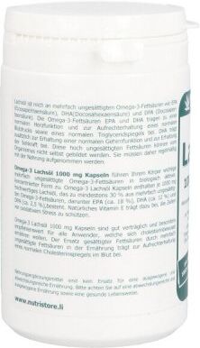 Omega 3 Lachsöl 1000 mg Kapseln 120stk