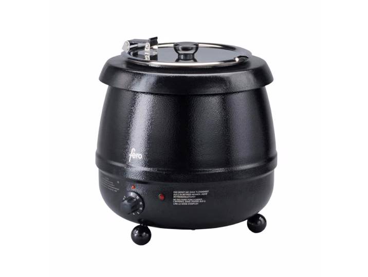 FERO H9310 Suppentopf – Gastro Pfanne/Gastro Topf – schwarz