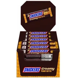 SNICKERS 24er-Pack Schokoriegel »Creamy Peanut Butter« braun