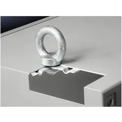 Rittal AX 2509.010 Transportöse 2 St., Serverschrank Zubehör, Silber