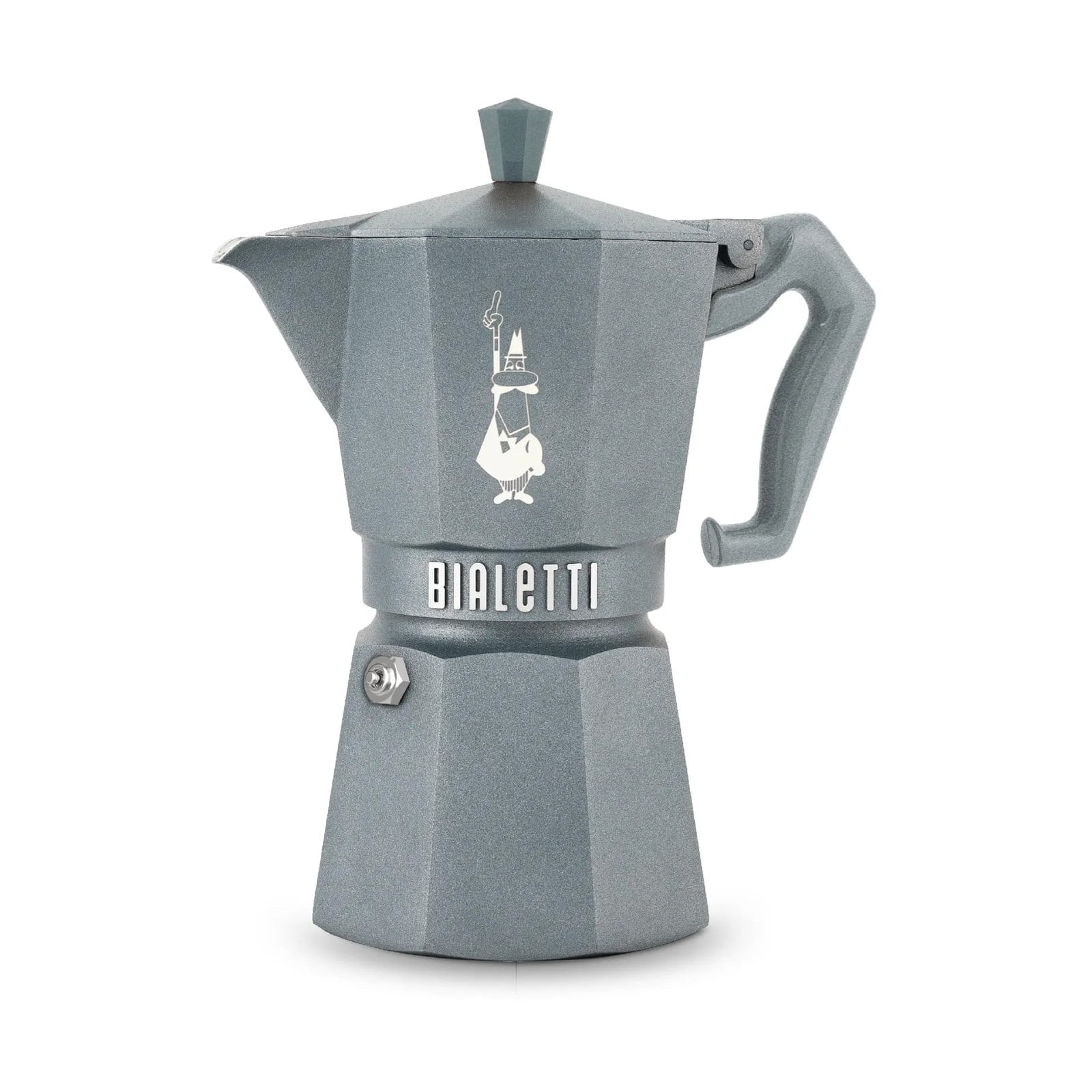 Bialetti Exclusive Moka Koffiezetter voor Inductie - Grijs - 6 Kopjes