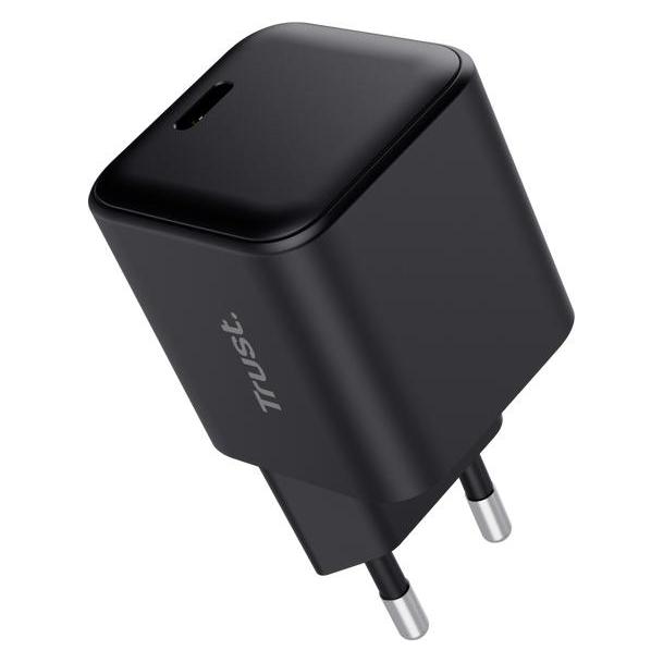 Trust MAXO 65W Small USB-C Charger BLK (65 W, 1 Port) (26046)