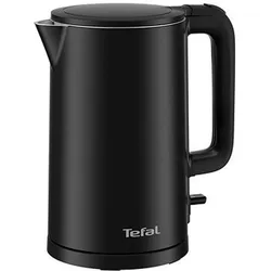Tefal Thermo Protect Wasserkocher (KO1408), Wasserkocher, Schwarz