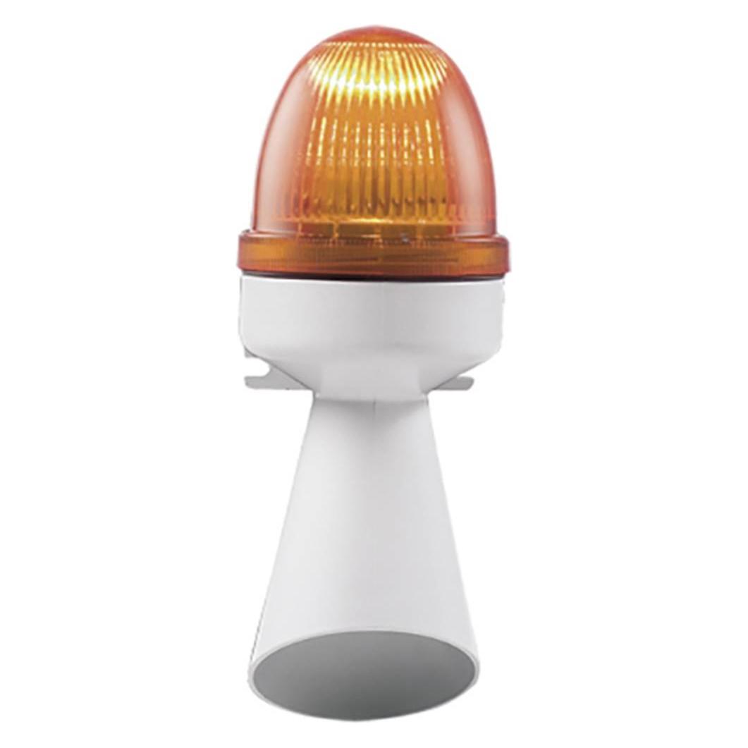 Grothe Hupe 240V/AC 92dB Blitzlicht IP43 or gr Xenon Aufb 0,07A 16,8W (31271)