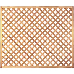 T&J Diagonal-Rankzaun MW 6x6 cm Rankgitter Sichtschutzzaun, 180x150 cm