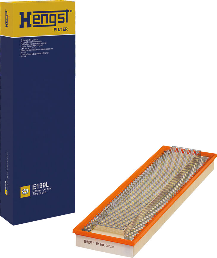 Hengst Filter Luftfilter E199l Filtereinsatz 50mm Für Mercedes