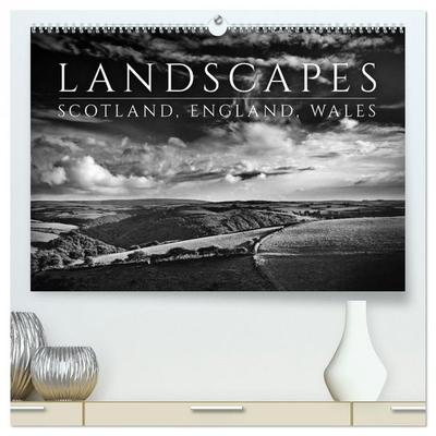 Landscapes - Scotland, England, Wales / UK-Version (High Quality Premium Wall Calendar 2026 DIN A2 landscape),CALVENDO 12 Month Wall Calendar