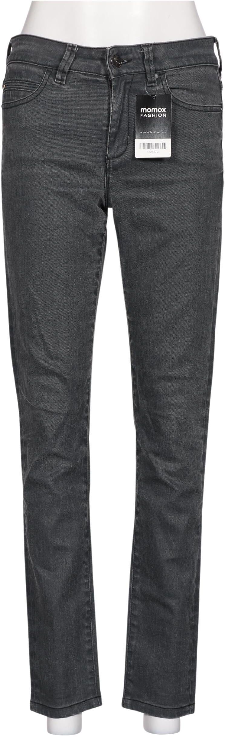 Barbara BUI Damen Jeans, Grau, Gr. W28, Baumwolle / Elasthan - Second Hand