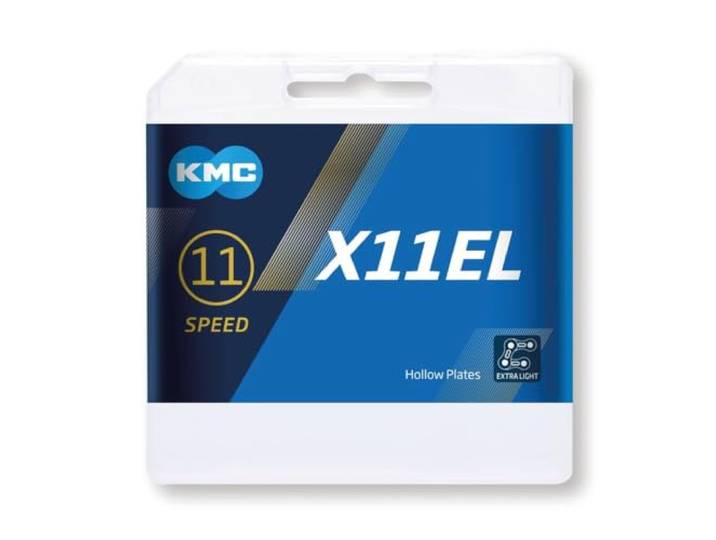 KMC X11el Catena Unisex Adulto, Argento, 118 Link