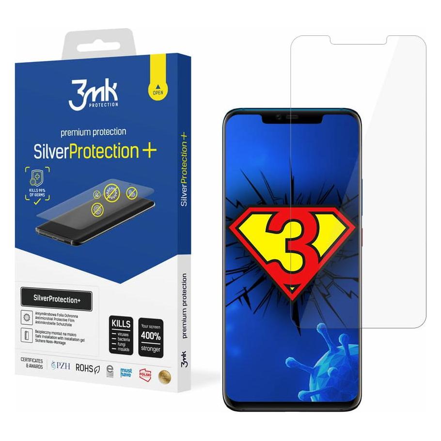 3MK SilverProtection+ do Huawei Mate 20 Pro (1 Stk., Huawei Mate 20 Pro) (3mk Silver Protect+(40))