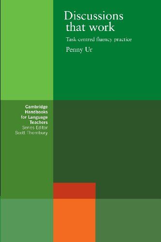 Penny Ur - Discussions That Work: Task-Centred Fluency Practice (Cambridge Handbooks for Language Teachers) - Preis vom 30.09.2026 09:01:18 h