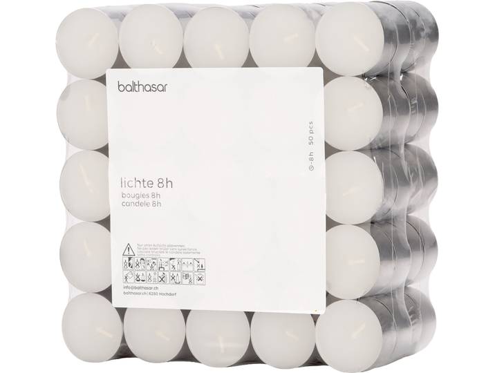 Teelichter 8h 50 Stk.