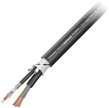 Sommer Cable Monolith1 DMX/Combi 1,5mm² Schwarz