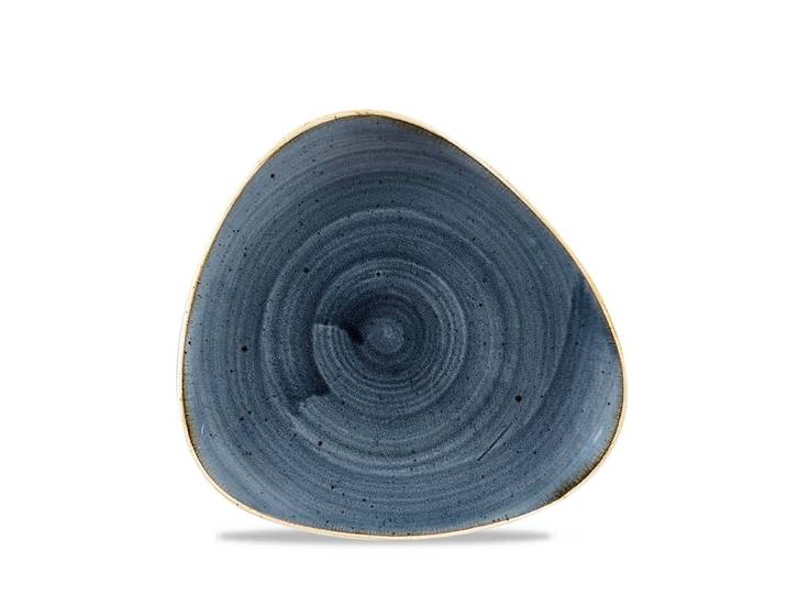 Churchill Teller Super Vitrified Stonecast Blueberry Dreiecksteller, 19,2 cm