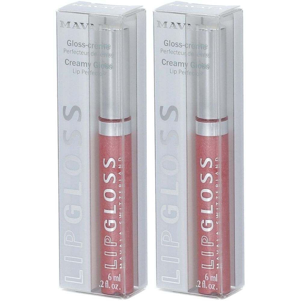 Mavala LIP Gloss Pink Lady 6ML x2 2x6 ml Lippenstift