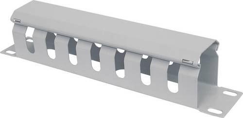 Intellinet 714976 10 Zoll Netzwerkschrank-Kabelführung Lichtgrau (RAL 7035)
