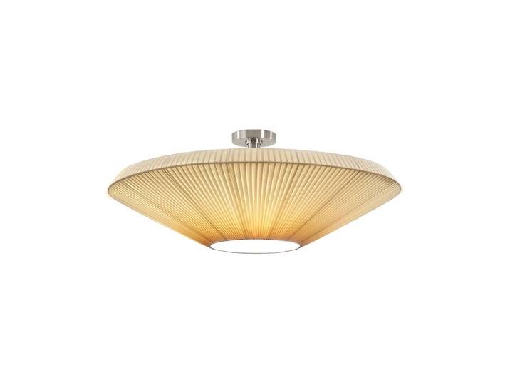 Bover Designer Deckenleuchte Siam 80, dimmbar, creme / amber, für Wohn- / Esszimmer, Kunststoff, Design