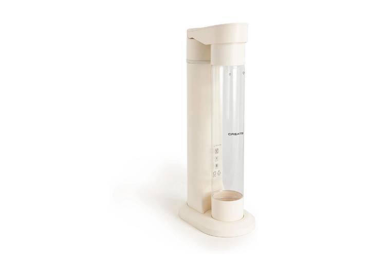 Wassersprudler Soda Maker Studio – Basic Set , beige (crème), B:12,5cm H:43cm T:20,1cm, Wassersprudler, Wassersprudler