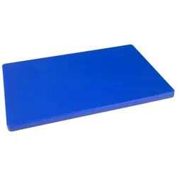 Hygiplas Extra-Dickes LDPE Schneidebrett Blau 450x300x20mm