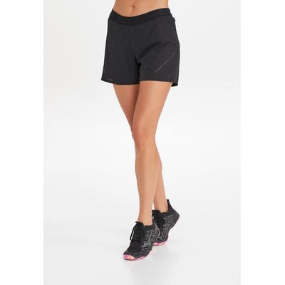 Shorts ENDURANCE "Airy", Damen, Gr. 46, EURO-Größen, schwarz, 100% Polyester, unifarben, Hosen Shorts, mit Quickdry-Technologie