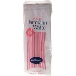 VERBANDWATTE zickzack Hartmann 200 g Watte