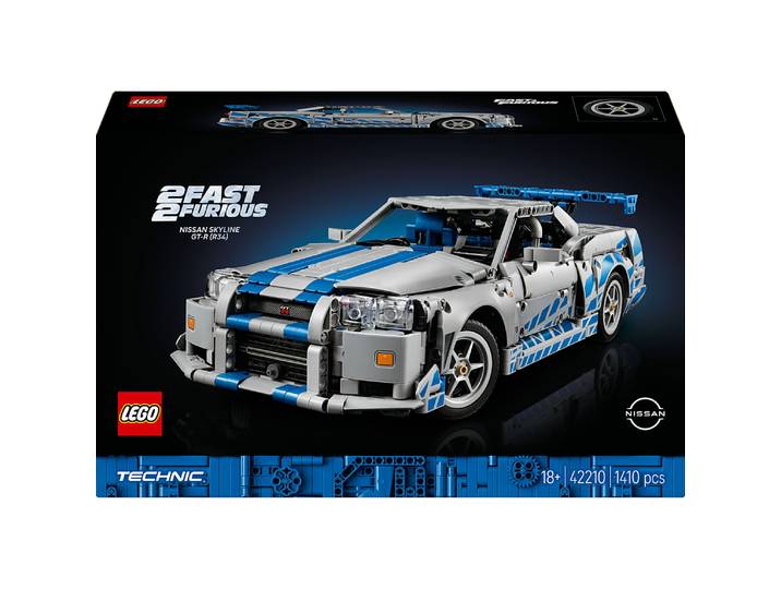LEGO® Technic - Voiture Nissan Skyline GT-R (R34) 2 Fast 2 Furious - Jouet Voiture - 42210