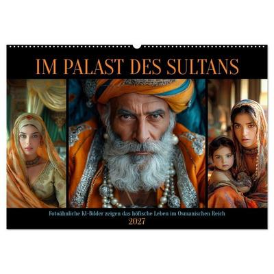 Im Palast des Sultans (Wandkalender 2027 DIN A2 quer), CALVENDO Monatskalender