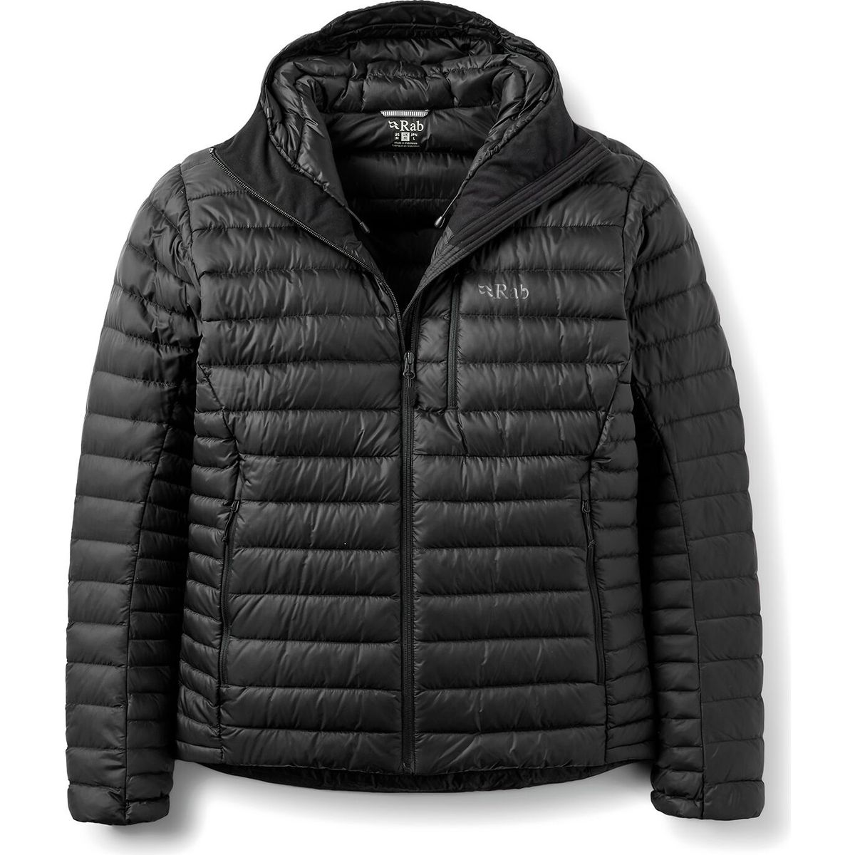 Rab Microlight Alpine Hoody black (BLK) M QDB-92-BLK-MED