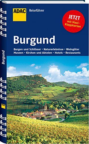 Edda Neumann-Adrian - ADAC Reiseführer Burgund - Preis vom 17.10.2026 19:25:27 h